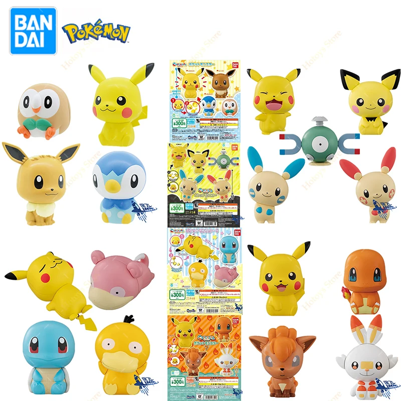 

Фигурка покемона BANDAI из коллекции «Пикачу», 4/5 шт.