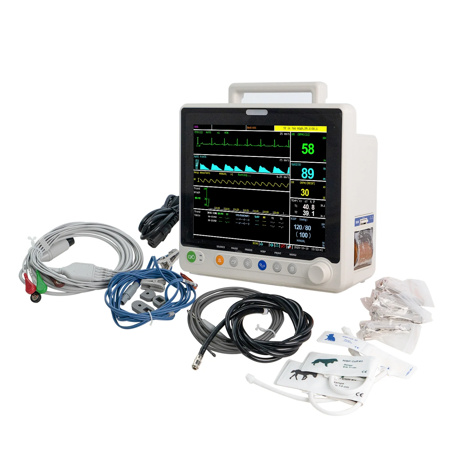 

PM6000V Top Veterinary Surgical Instruments Patient Monitor