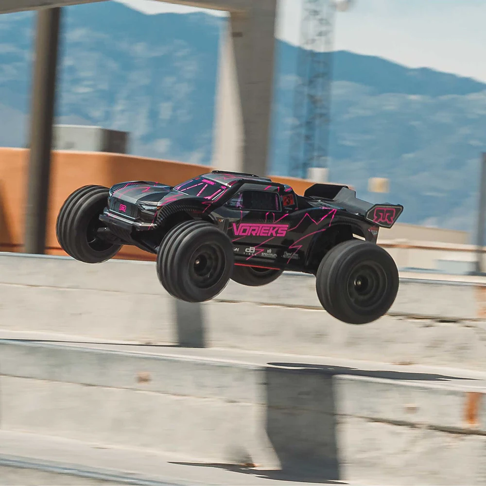 Фото ARRMA VORTEKS стадионный грузовик 2WD бесщеточный 223S DSC 1/10 электрическая модель с дистанционным управлением автомобильный багги для взрослых детские игрушки №4