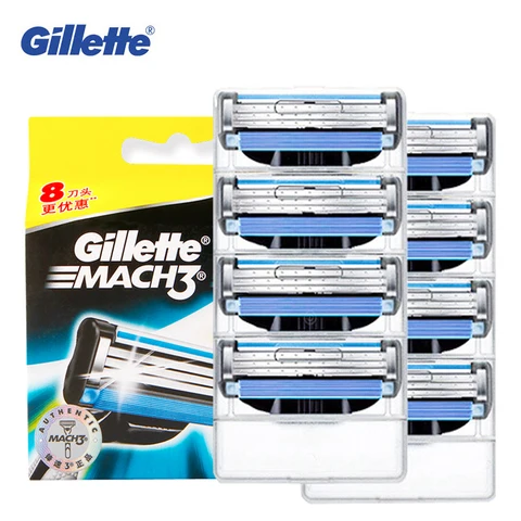 Gillette Mach3 Лезвия для бритья 8 шт.