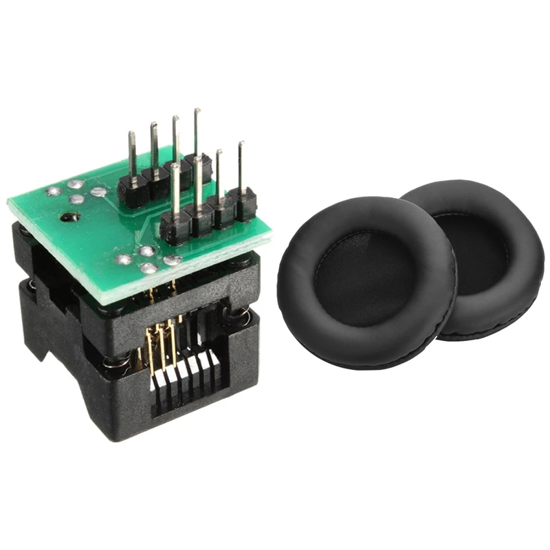 

SOIC8 SOP8 To DIP8 адаптер программатора EZ гнездо модуля преобразователя & наушники-амбушюры, сменные подушки для Pioneer