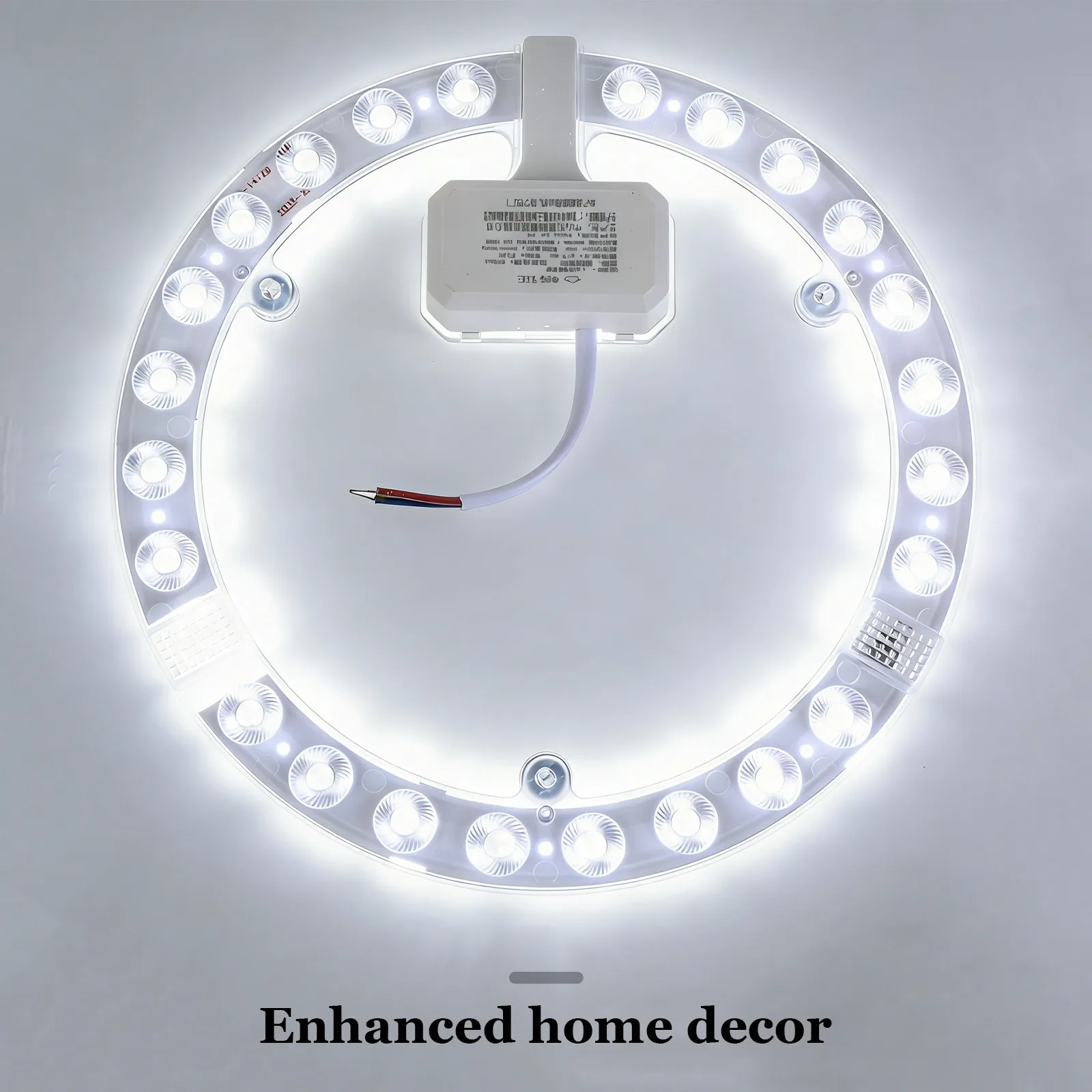 36 шт. круглых светодиодных панелей по 36 Вт, 8,8 дюйма, SMD-модуль, магнитное крепление, 6000K, белый свет, для замены потолочных светильников в гостиной и спальне (art.: 3920dcb56f40e) - 3920dcb56f40e