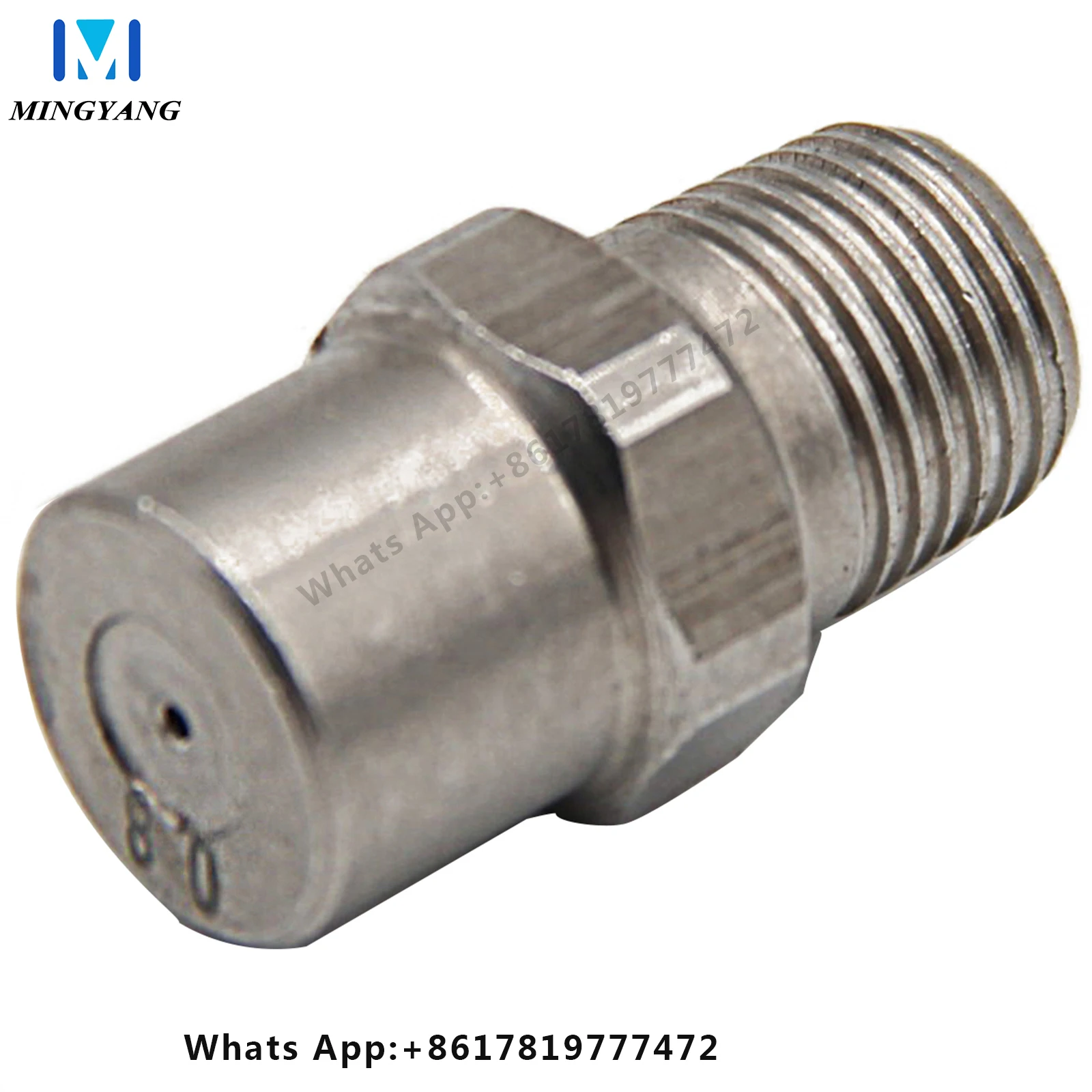 

1/8"1/4"3/8"1/2" 3/4" 304 Stainless Steel Full Cone Cleaning Water jet Spray Nozzle BB Series Full Cone Spray Nozzle