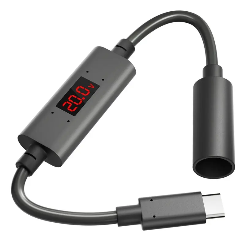 Фото Конвертер ABKI-Standard Gen3 DC (штекер-гнездо) с цифровым дисплеем тока и напряжения для удлинительного кабеля Starlink Mini №2