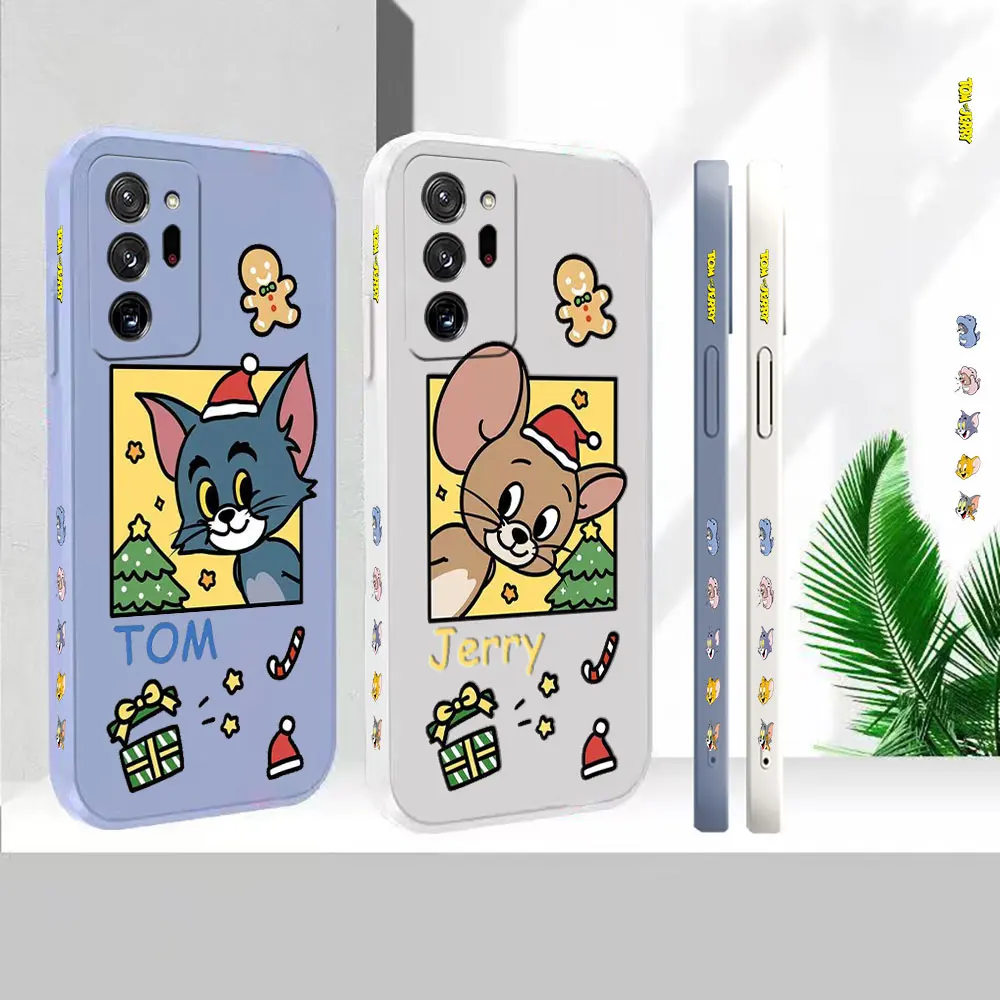 

Cute Tom And Jerry Cover For Samsung A50 A30 A20S A10S A10 A14 M32 M22 M12 M32 M40S M80S M60S Note 20 10 9 5G Pro Plus Lite Case