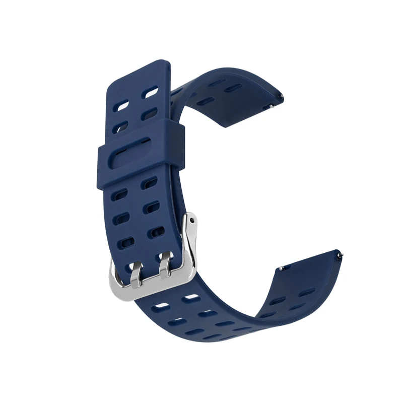 

BEAFIRY Watch Band 22mm TPU Rubber Silicone Watchband for huawei samsung Men Women black blue green orange Waterproof Sweatproof