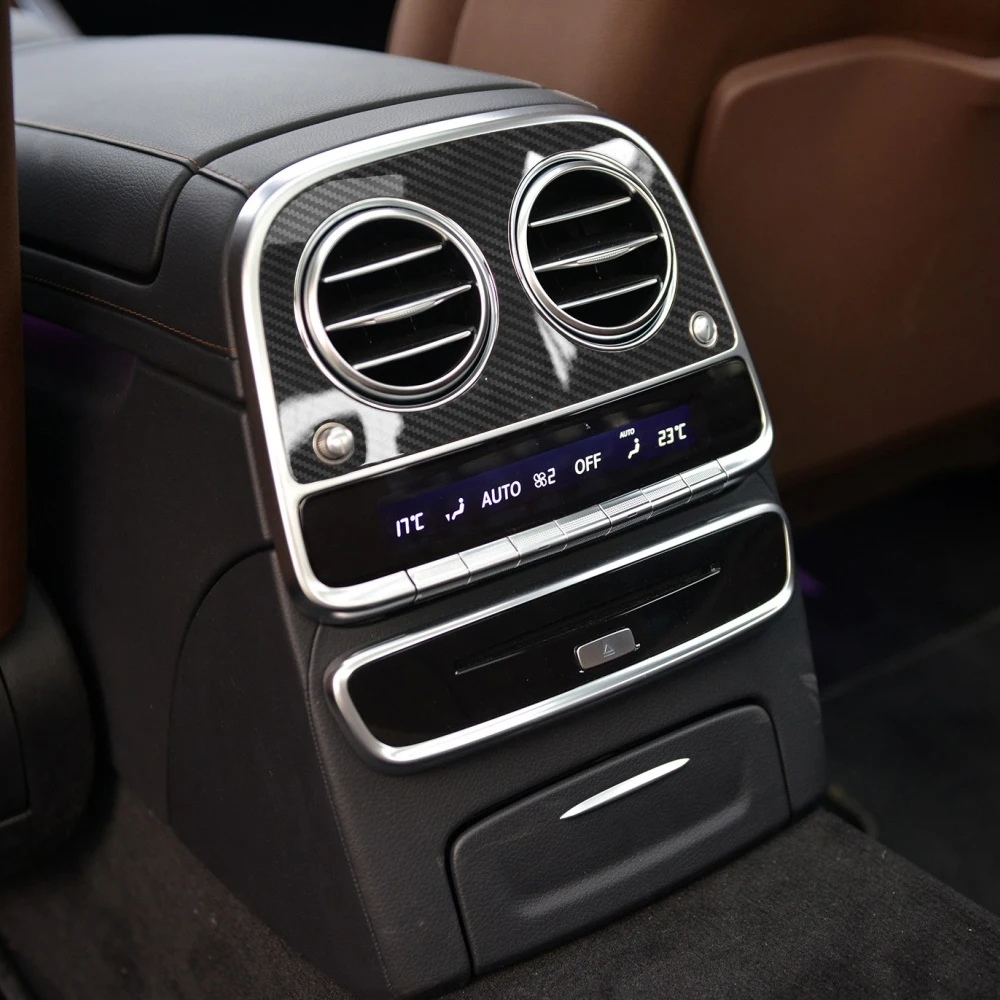 Декоративная наклейка из углеродного волокна подходящая для Mercedes Benz S-Class W222 2014-2020