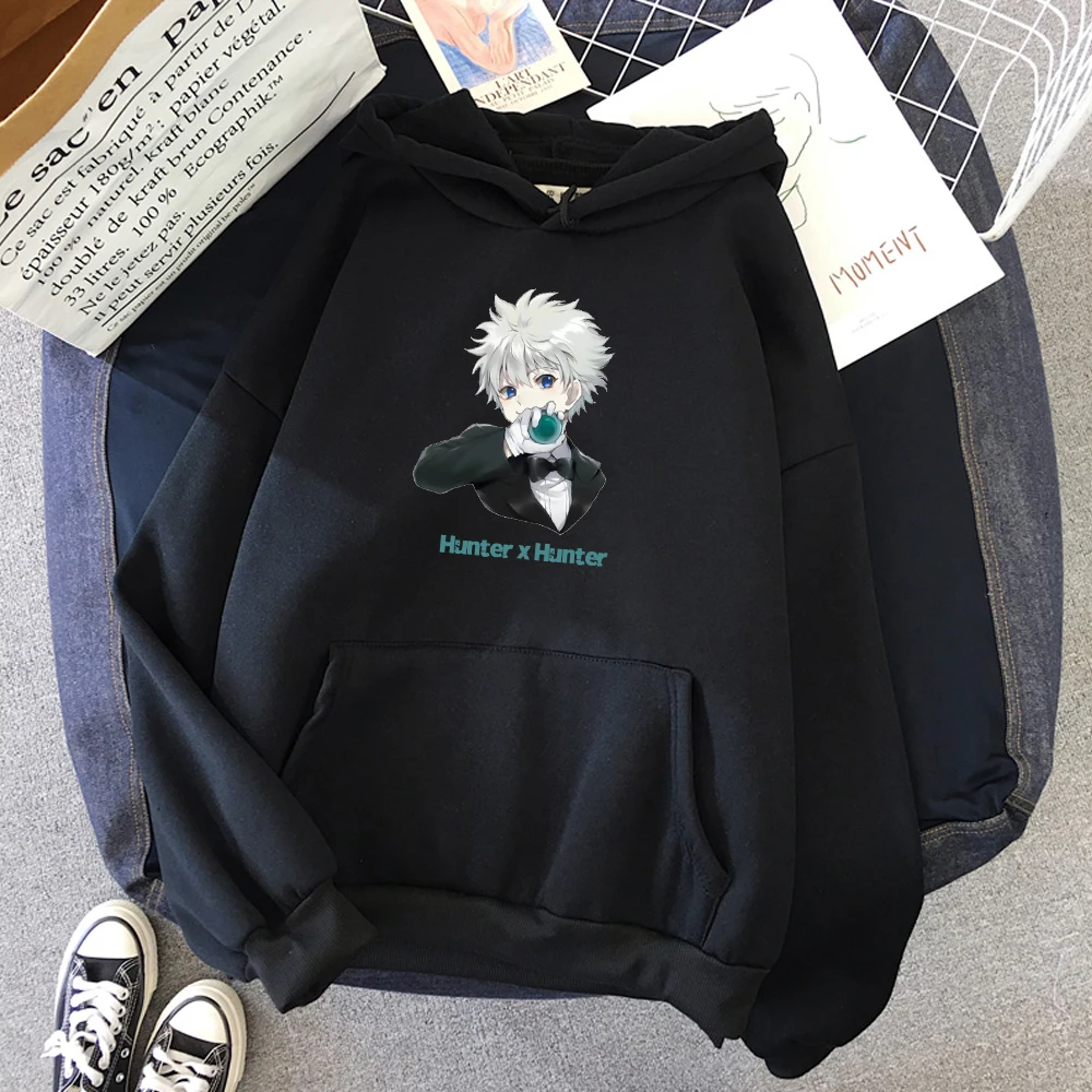 

Anime Hoodie Print 2022 Harajuku Clothes Men and Women Japanese Streetwear Hip Hop Oversized Sweatshirt Warm Top