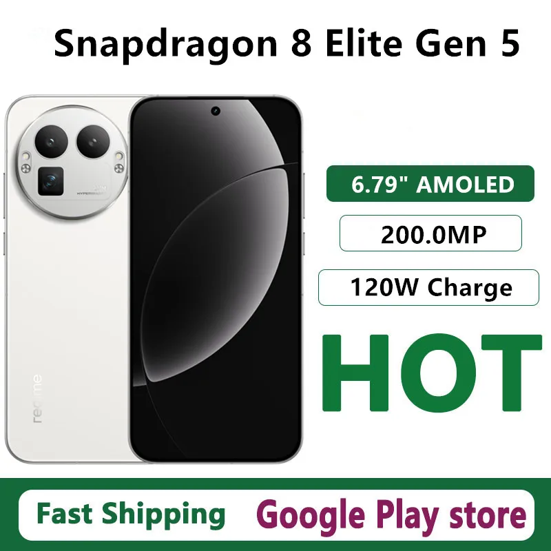 Смартфон Realme GT8 Pro, 12/256ГБ, 12/512ГБ, 16/256ГБ, 16/512ГБ