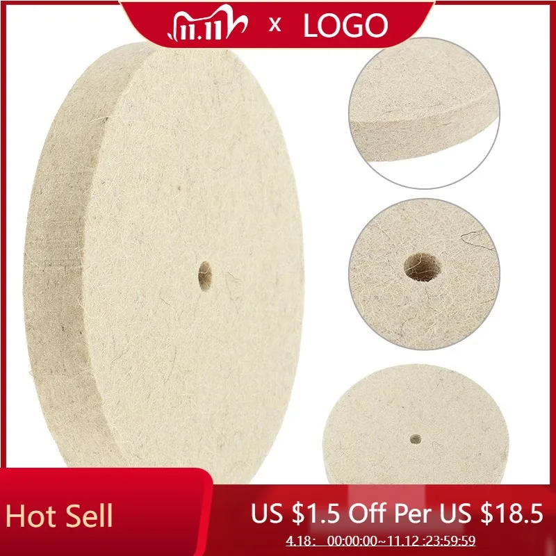 

Efficient And Durable Grinding Polishing Buffing Round Wheel Pad Wool Felt Jade Metal Mirror Polishing Wheel Grinder Tool