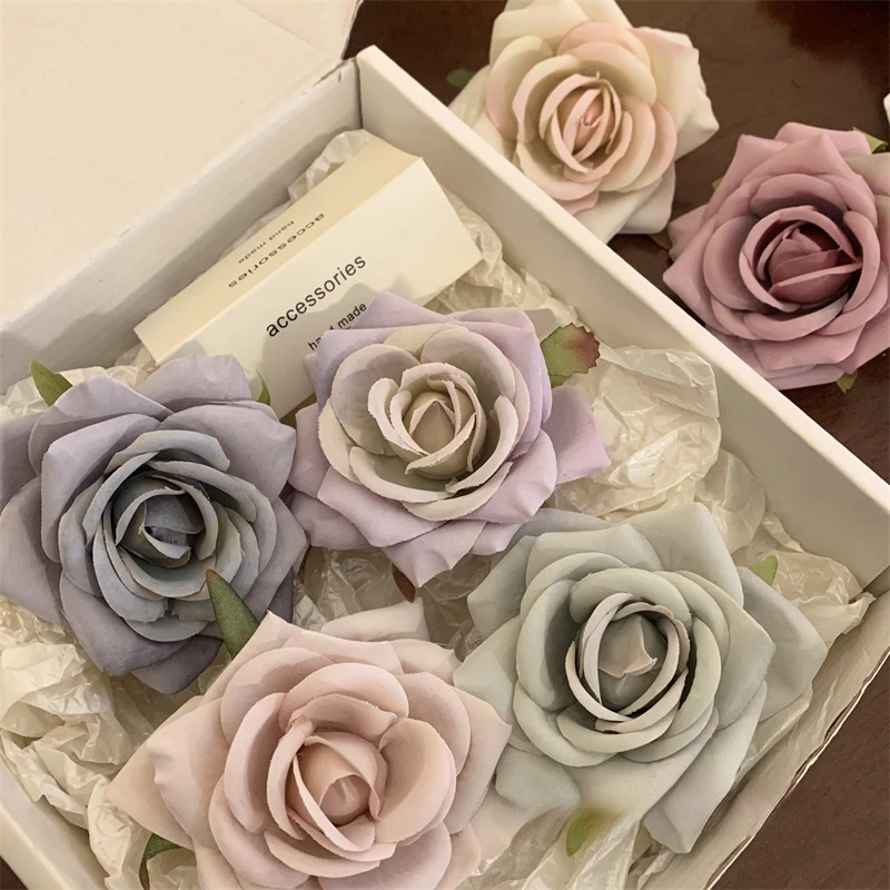 Заколка для волос YHJ в виде розы