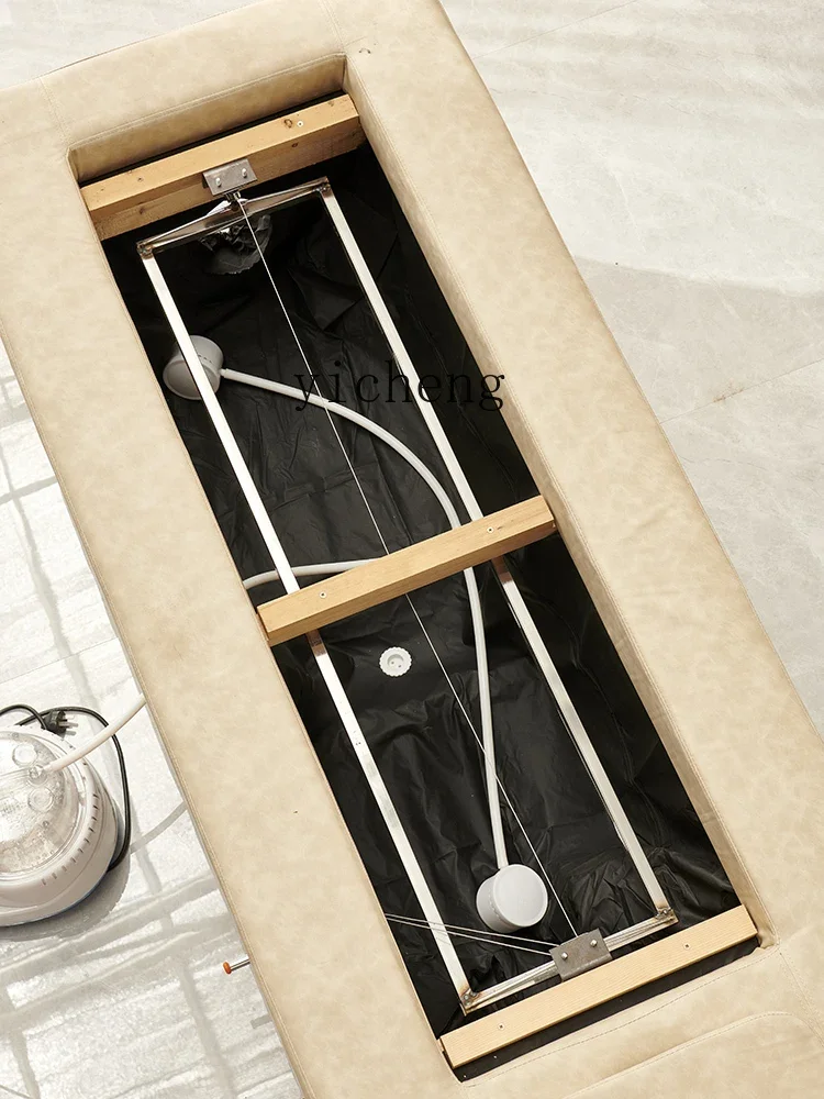 Встроенная кровать двойного назначения для фумигации и прижигания из цельного