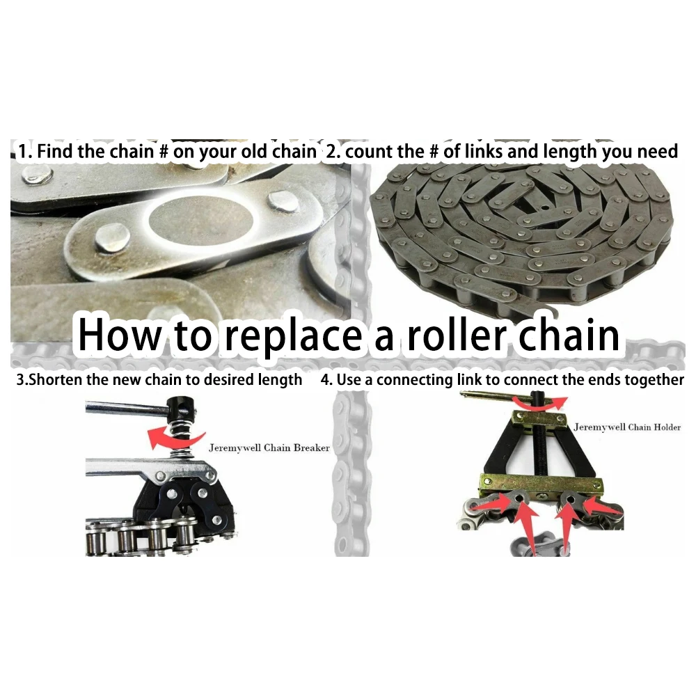Роликовая цепь держатель резак для цепи #60 #80 #100 мотоцикл карта велосипед ATV