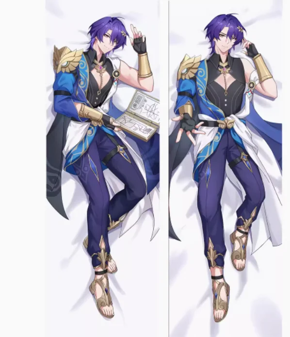 Японское аниме Honkai: Star Rail Dr. соотношение Сексуальная дакимакура обнимающая