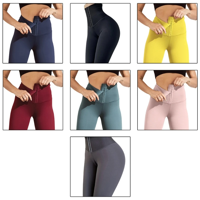 

Женские леггинсы с завышенной талией, штаны для йоги, фитнеса, брюки для тренировок, спортивного зала H053