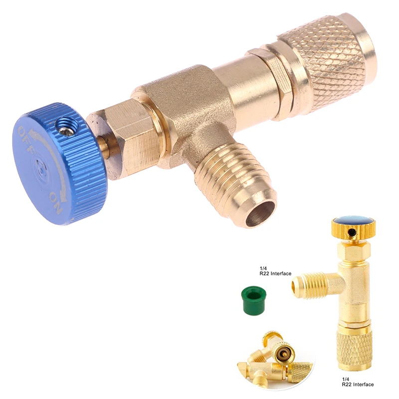 

Медный адаптер для зарядки кондиционера Gmarty R410A R22 1/4"