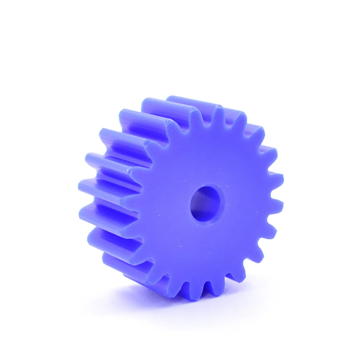 

1 шт. 58T-100T Mod 2 синяя нейлоновая цилиндрическая шестерня 2 м пластиковая механическая коробка передач двигателя шестерня процессорное отверстие 10 мм