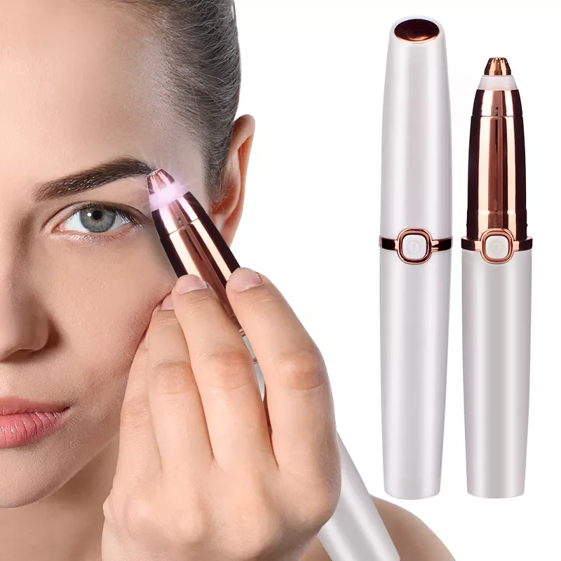 

Electric Eyebrow Trimmer Makeup Painless Eye Brow Epilator Mini Shaver Razors Portable Facial Hair Remover Women depilator new
