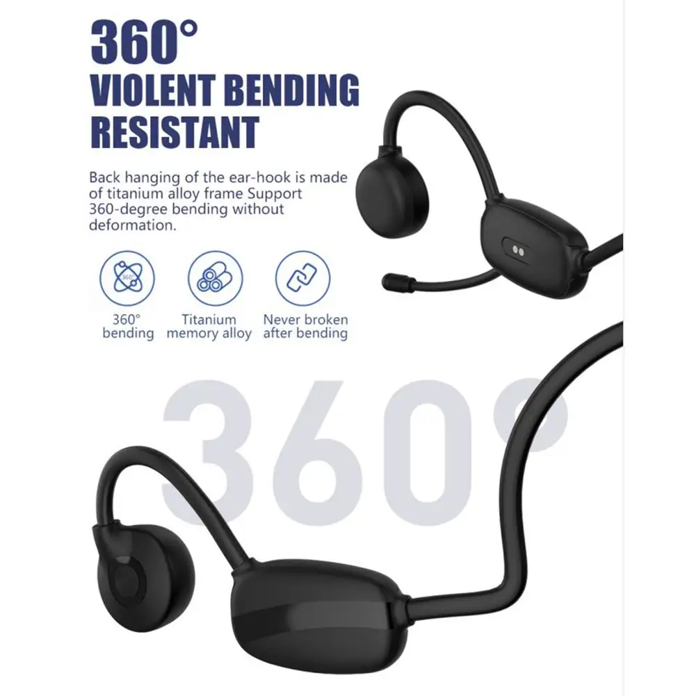 

Наушники Bh628 с костной проводимостью, шумоподавление, уличная спортивная Гарнитура для верховой езды с наушниками-вкладышами, гарнитура с микрофоном