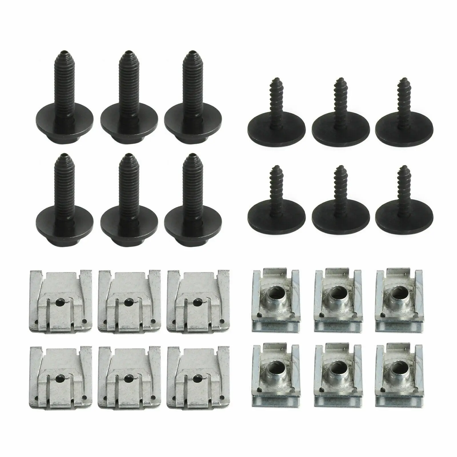 

For Mercedes-Benz Fasteners Clips W203 Truck Parts Accessories 24pcs/Set