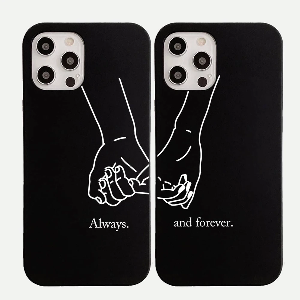 Чехол для телефона Girls Bff Best Friends Forever Always для IPhone 15 14 13 11 Pro XS MAX 7 8 Plus X XR SE20 12 Mini, милый чехол для пар