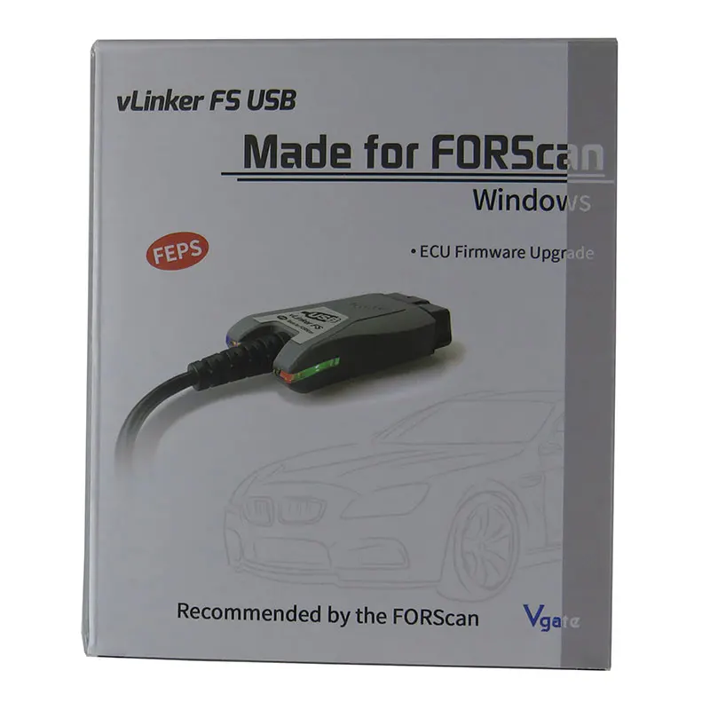 Автомобильный сканер OBD2 Vgate vLinker FS ELM327 для FO-rd FORScan HS/MS-CAN ELM 327 OBD 2 автомобильные