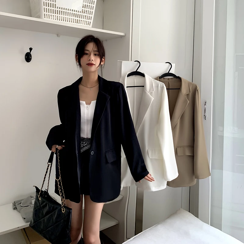 

Spring 2022 new, loose suit coat, small woman, temperament leisure small suit purchased in South Korea