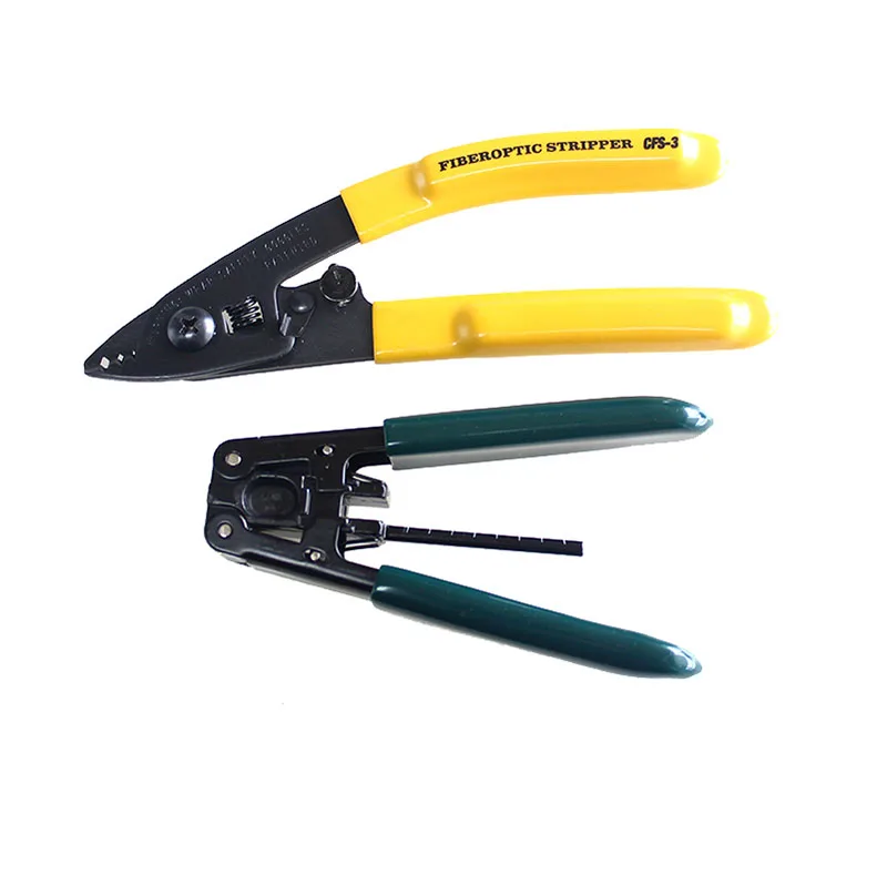 Fiber Miller three-port CFS-3 fiber stripping pliers fiber optic cable cold connection tool reinforced leather wire pliers