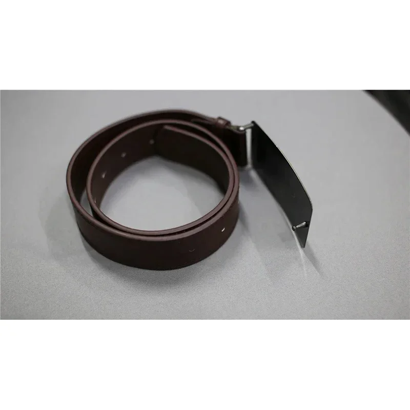 Watch Over Mccree Belt Cos Cowboy Metal Copper Bamf Buckle With Leather for Men Boy Cosplay Costume Sashes