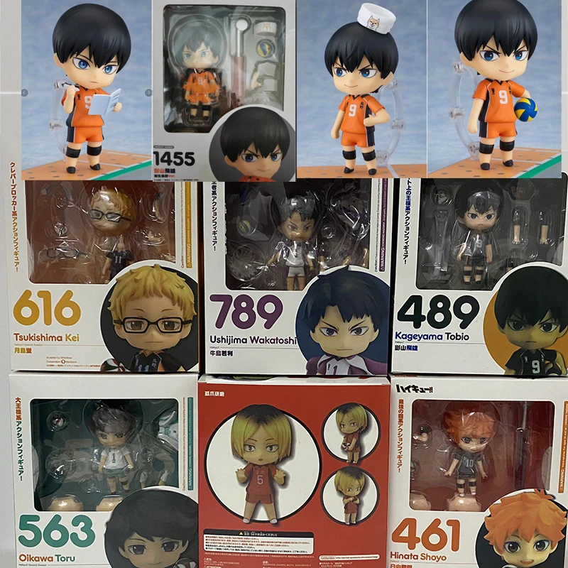 Фигурка Nendoroid Hinata Tobio Kageyama Oikawa Shoyo Haikyuu Ushijima Wakatoshi Tsukishima Kei Toru игрушечная фигурка |