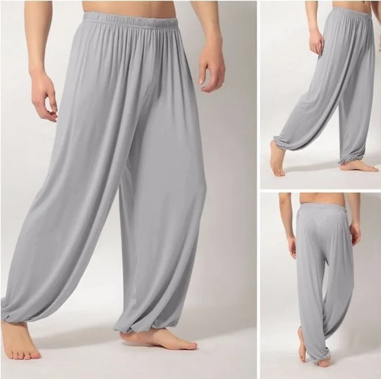 

2022 men's new men's Yoga morning exercise Tai Chi casual pants