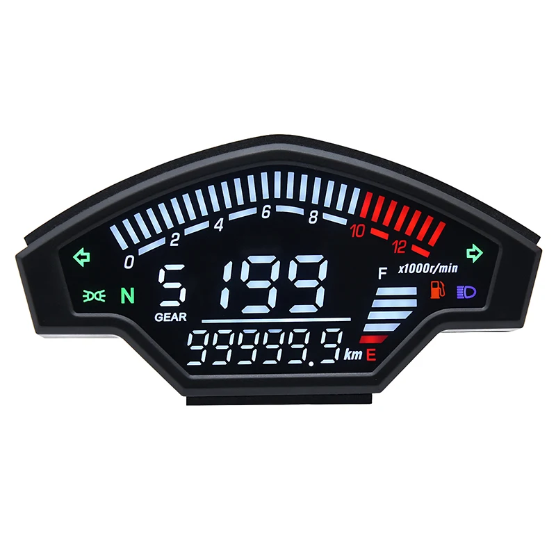 Цифровой спидометр для мотоцикла высокоточный Водонепроницаемый Электронный