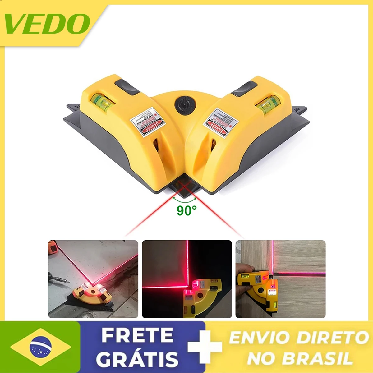 

Инструмент для сборки вертикального и горизонтального уровня лазерного квадроцикла с 90 градусами угла наклона