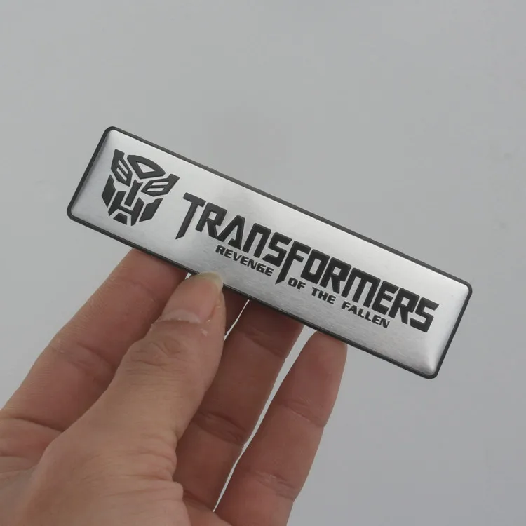 

Transformers Car styling Aluminum alloy Transformers Autobot car stickers Emblem Badge Car Styling Decals Auto Accessories