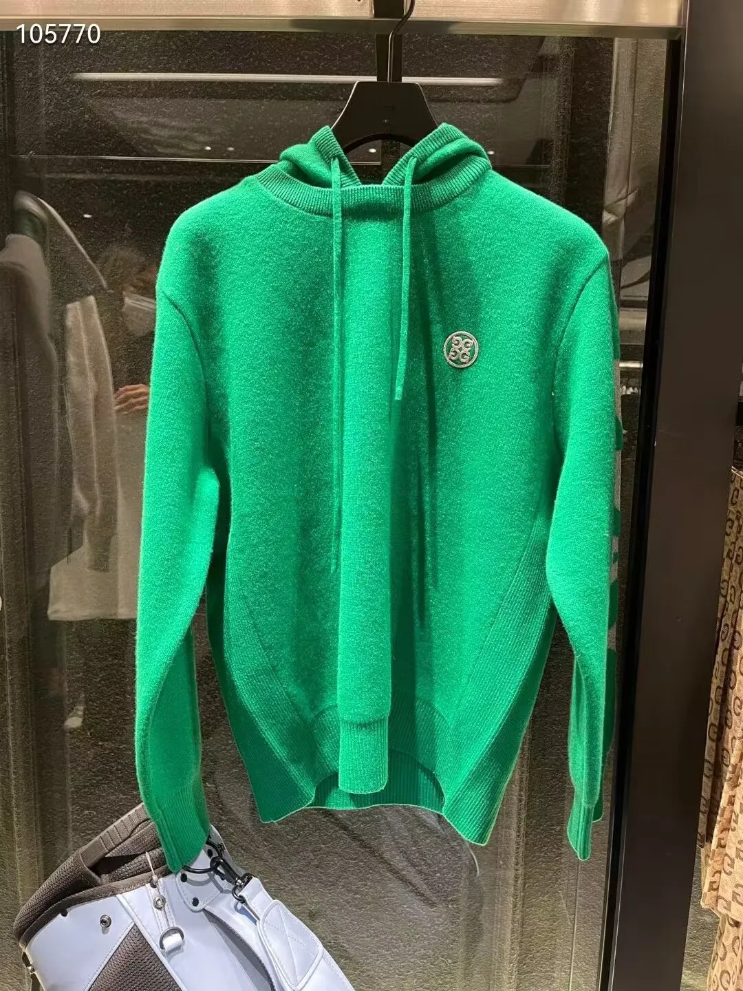 

Golf men's wear autumn winter thickened new sports leisure hooded sweater men's coat