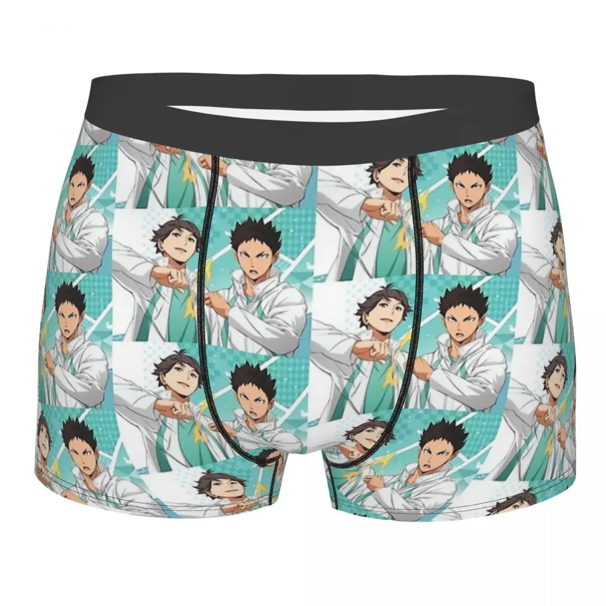 

Haikyuu Oikawa и Iwaizumi мужские боксеры нижнее белье Haikyuu очень дышащее высшее качество идея подарка