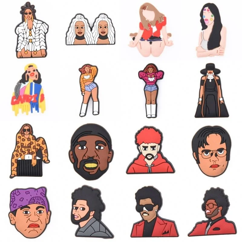 Пользовательские аксессуары для обуви сандалии ПВХ мексиканские подвески