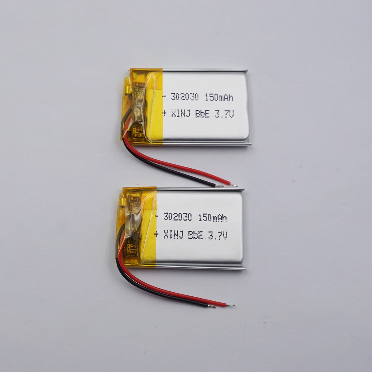 

2pcs 3.7V 150 mAh Polymer Li Battery 302030 Lipo 3mm Thick For Speaker Headphones GPS Sat Nav Driving Recorder Bluetooth 032030