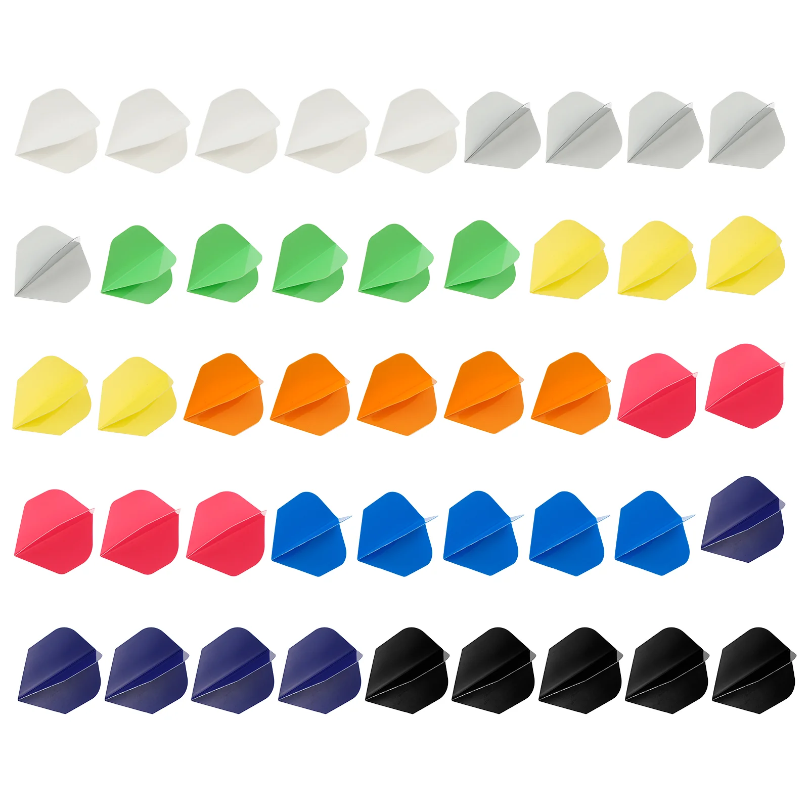 

1 Set/ 45pcs Standard Dart Flights Durable Replacement Tail Wing for Dart Games Accessories Supplies
