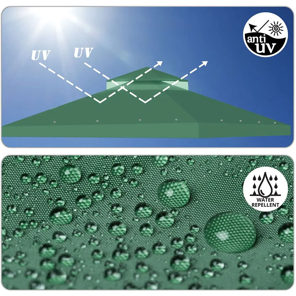 Холщовый тент для кемпинга походов 3x3 м |