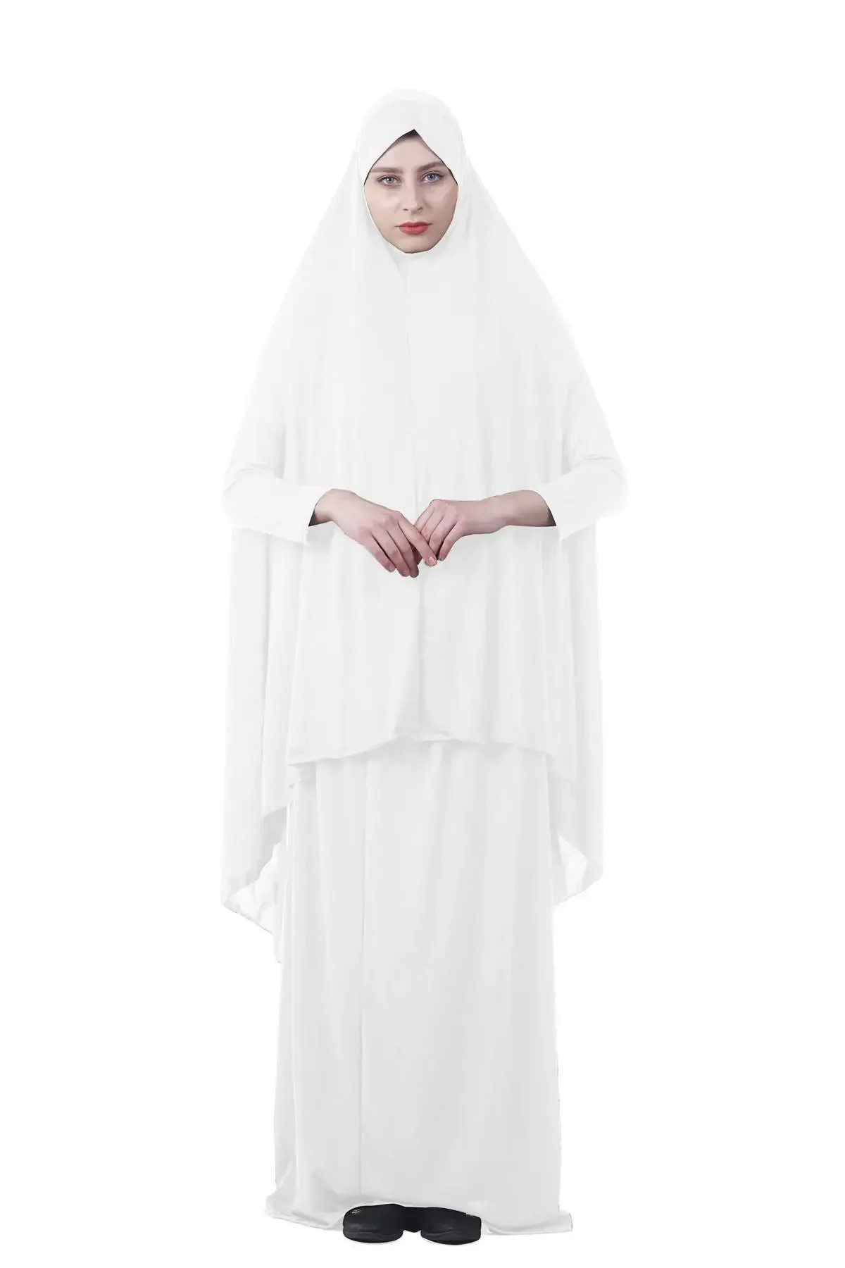 Формальные мусульманские молитвенные комплекты одежды платье-хиджаб Абая