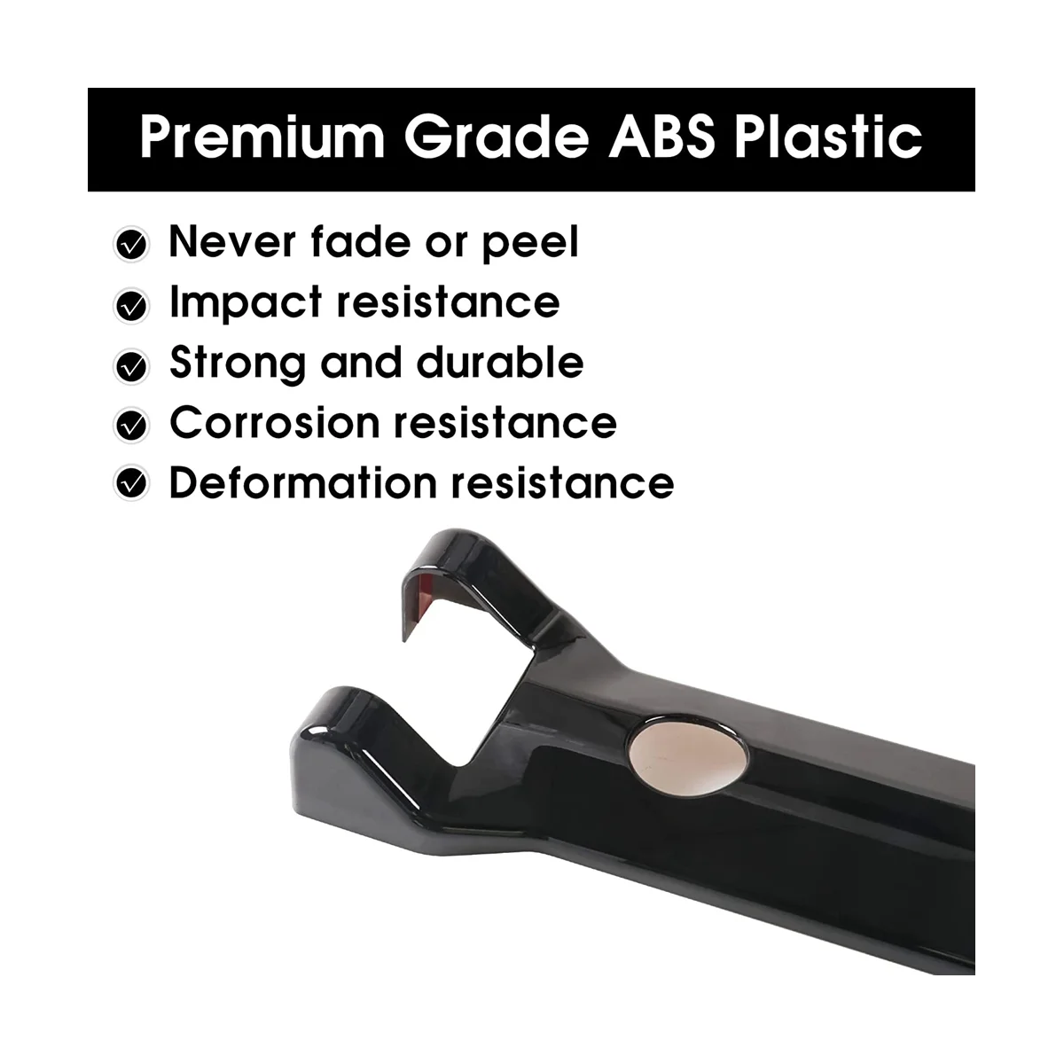 Крышка петли задней двери для Ford Bronco 2021 2022 2023 аксессуары (черный)