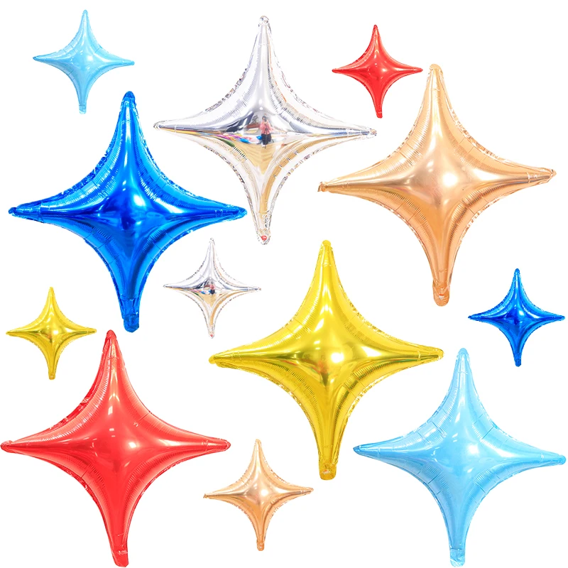 

1pcs 10-inch 18-inch star-shaped aluminum foil Balloon Birthday Party scene decorated kindergarten wedding decorations