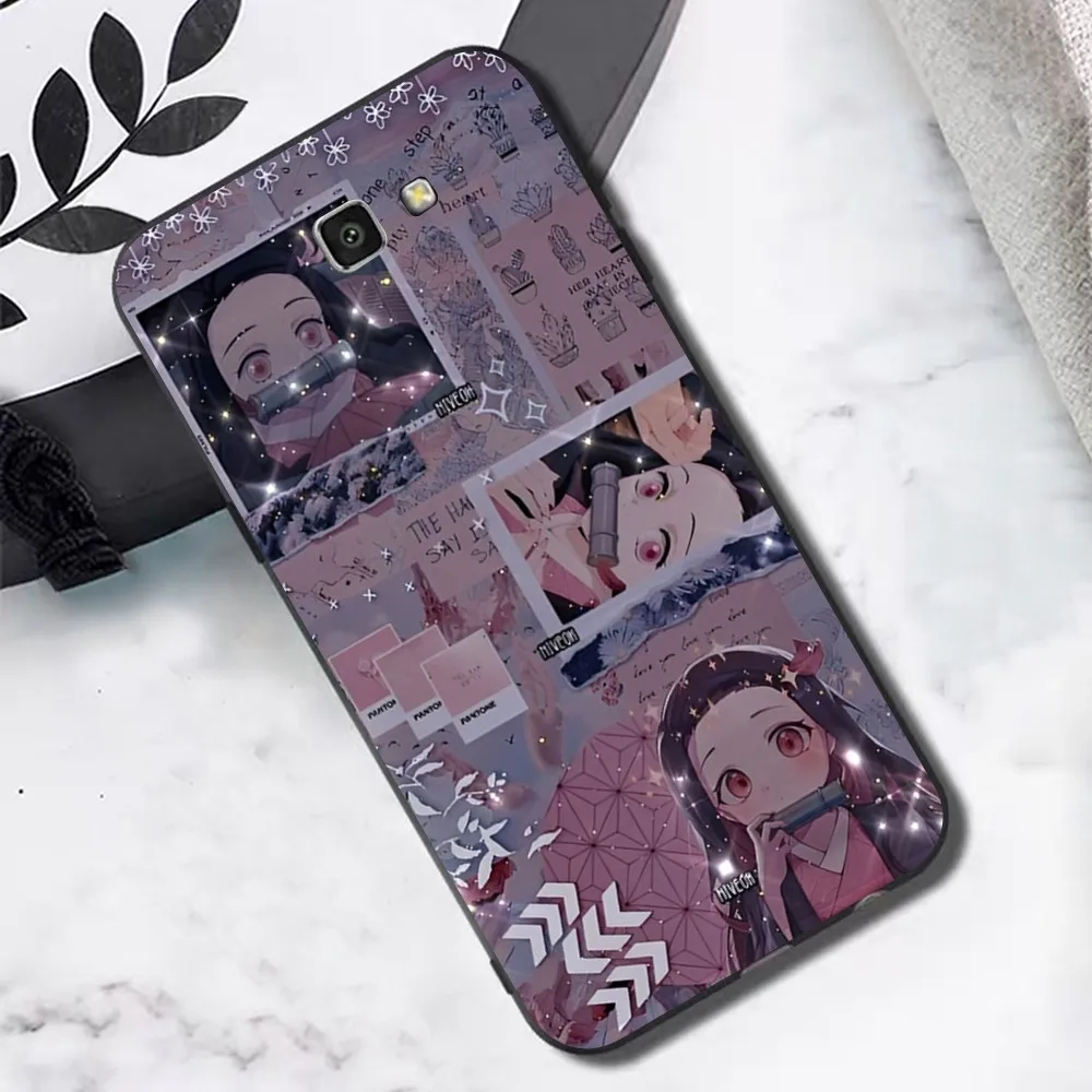 Nezuko Demon Slayer коллаж чехол для телефона Samsung J 7 plus 7core J7 neo J6 prime J4 J5 Mobile Cover