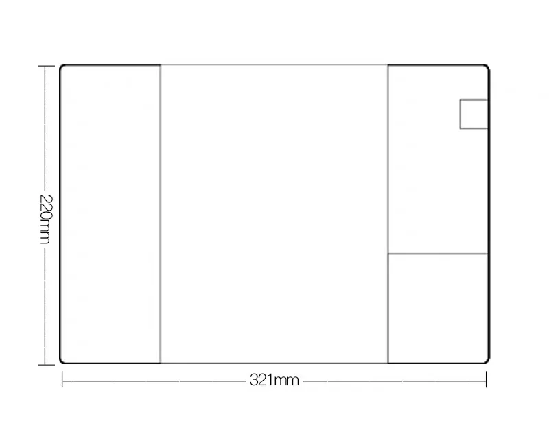 

Прозрачный чехол WXPYU для книг А5/А6