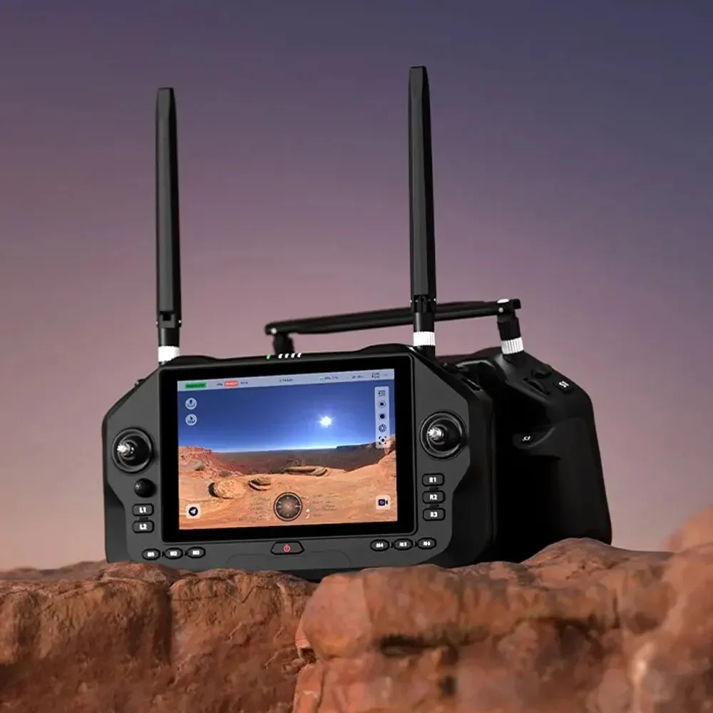 SIYI UniRC 7/7 Pro Двухчастотная портативная заземляющая станция 7 дюймов 1080P Диапазон 40