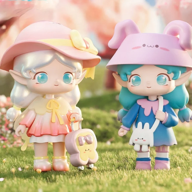 

Jova First Travelogue Series Blind Box Toys Mystery Box Kawaii Dolls Collectibles Desktop Creative Decoration Toys For Girls