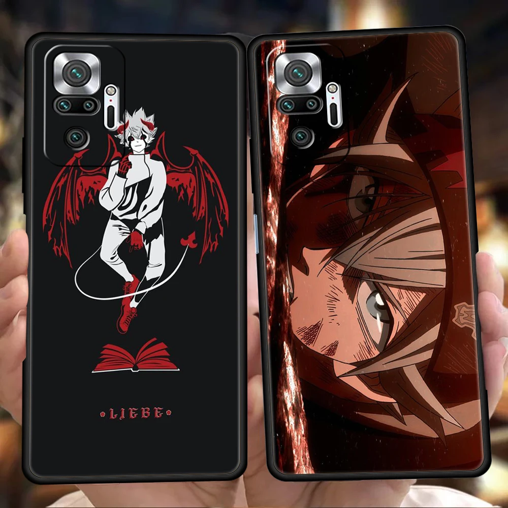 

Черный чехол для телефона Asta, чехол для Redmi K50 Note 10 11 11T Pro Plus 7 8 8T 9S 9 K40 Gaming 9A 9C 9T Pro Plus, мягкий чехол