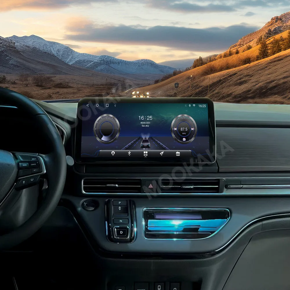 Фото 12.3-дюймовый Android 13 мультимедийный проигрыватель для Honda Odyssey 2022 2023 2024, GPS-навигация, стерео, DSP, Carplay, 4G, Wi-Fi, видео №3