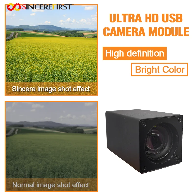 Фото 8 МП USB-камера IMX274 USB2.0 с высокоскоростным драйвером для монитора, модуль с 10-кратным зумом, сенсорный модуль USB UVC №4